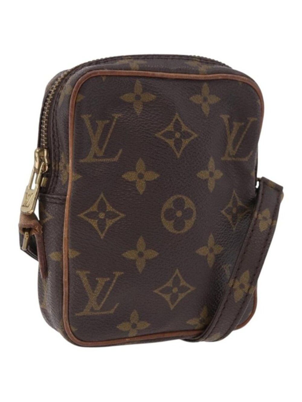Authentic LOUIS VUITTON Monogram Mini Danube Shoulder Bag M45268 LV